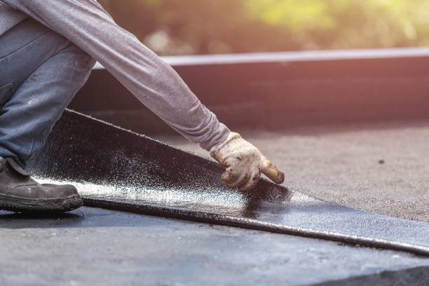 Professional Waterproofing technician working in Forest Lake, MN